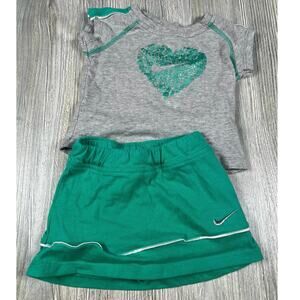 Nike Skort T Shirt Set size 12 months